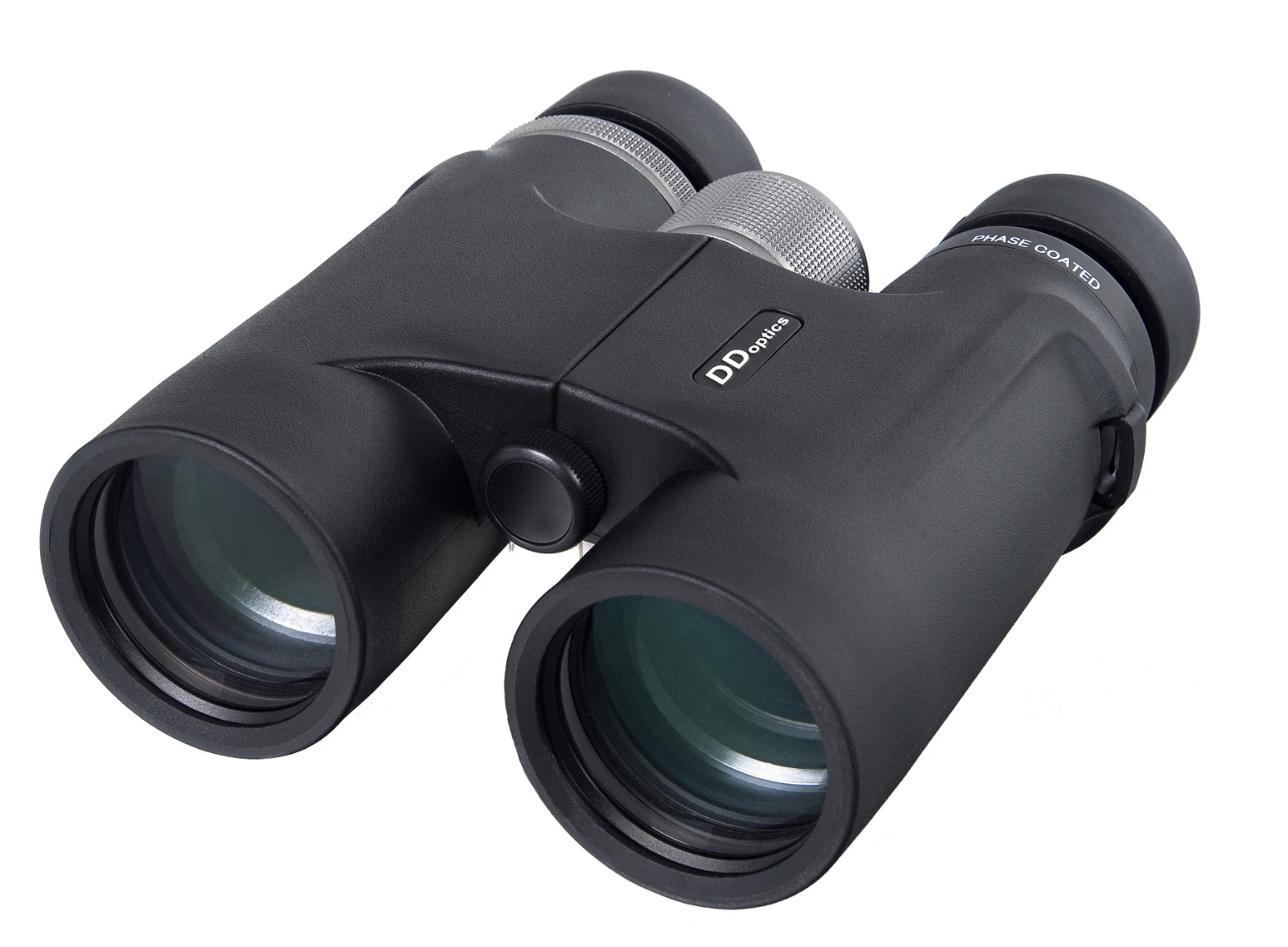 DDoptics Fernglas 10x32 waterproof FMC BAK4 Prismen mit Tasche und Trageriemen / W21-1032BK