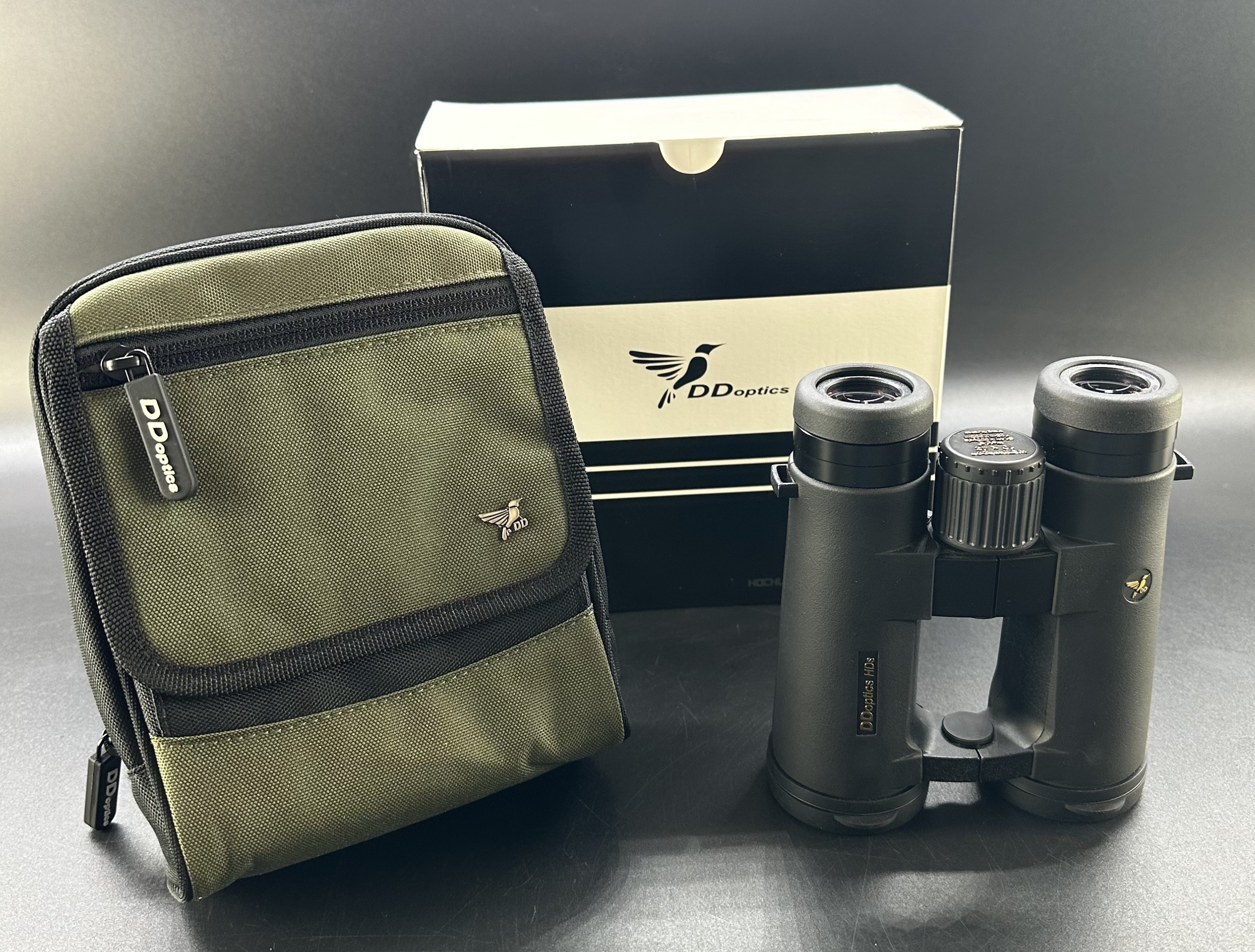 BWare DDoptics 440100103 Fernglas HDS 10x42 mit Tasche und Trageriemen