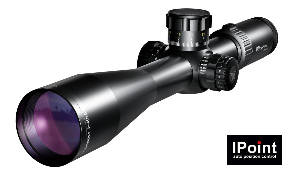 DDoptics 442511137.1 Zielfernrohr DDMP V10 4-40x50 Long Range MRAD tac A iPoint